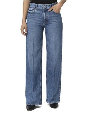 Paige Womens High Rise Sasha Straight Leg Jean in Moonchild Size 31 Like New